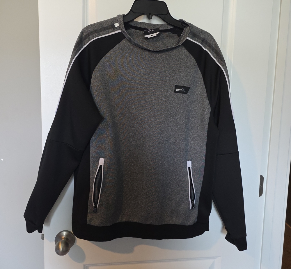 Stony Men's Gray & Black  Performance Sweater